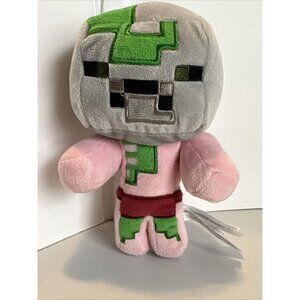 MINECRAFT 8" BABY ZOMBIE PIGMAN PLUSH MOJANG JINX 2017